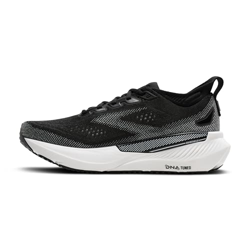 Brooks Women’s Glycerin GTS 23 Supportive Running Shoe - Black/Grey/White - 9 Medium