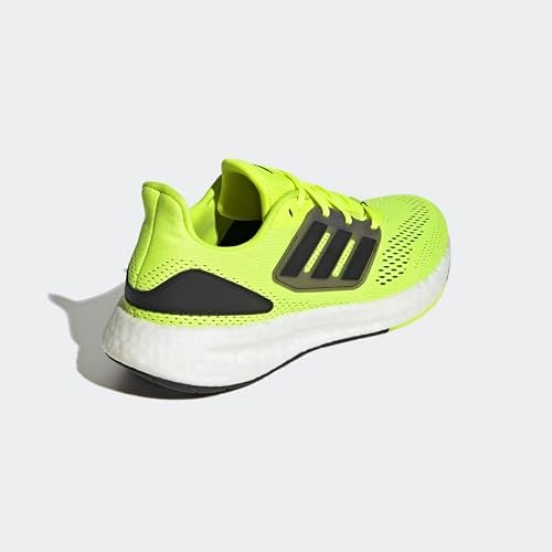 Adidas Men's Pureboost 22 Solar Yellow/Black/White 12 Adult