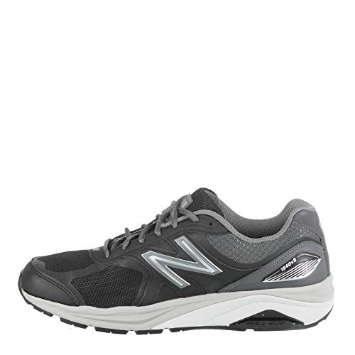 New Balance Men's 1540 V3 Running Shoe, Black/Castlerock, 7.5 M US