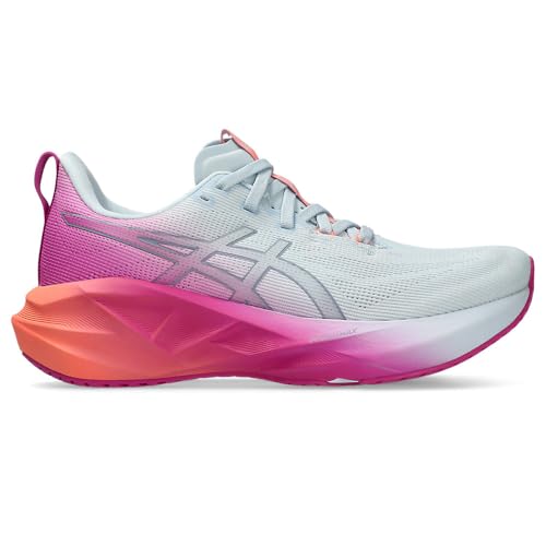 ASICS Women's Novablast 5 TrSneaker, Sky Digital Sakura, 6.5 US