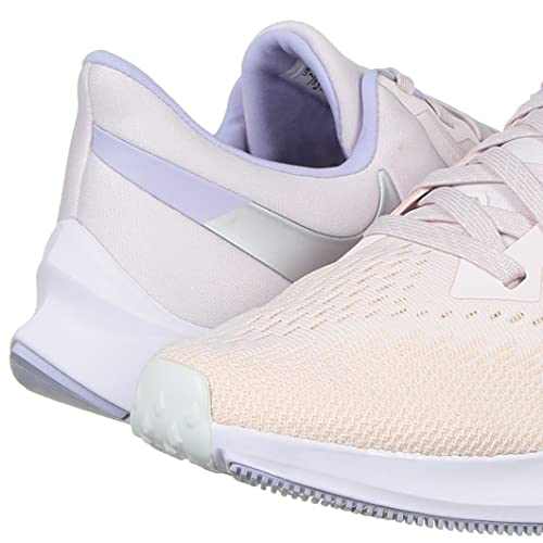 Nike Womens Zoom Winflo 6 Running Trainers CK4475 Sneakers Shoes (UK 6 US 8.5 EU 40, Pale Pink Metallic Silver 600)