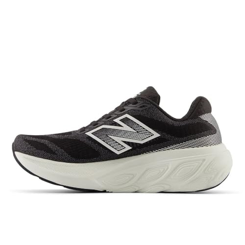 New Balance Women's Fresh Foam X 880 V15 Running Shoe, Black Cement/Sea Salt/Silver Metallic, 9 M