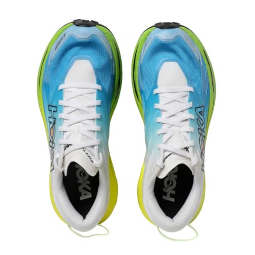 Hoka Mens Mafate 5 Frost/Hoka Citrus 7.5 Medium - alternate view 4