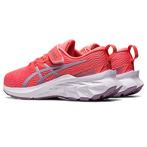 ASICS Kid's NOVABLAST 2 Pre-School Running Shoes, K11, Papaya/Dusk Violet