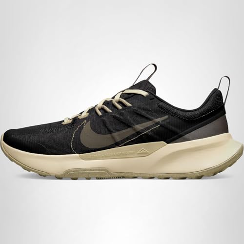 Nike Juniper Trail 2 Nn Men's Running Shoes, Black Ironstone Khaki Sand Drift, 10.5 US