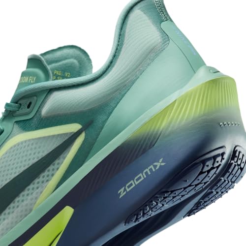 Nike Zoom Fly 6 Men's Road Racing Shoes (Cannon/Light Silver/Cobalt Bliss/Seaweed) Size 10