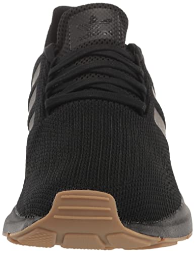adidas Originals Men's Swift Run Shoe, Black/Black/Gum, 8