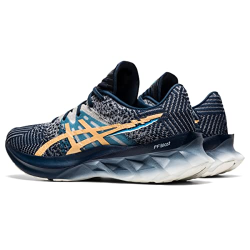ASICS Womens Novablast French Blue/Champagne 7.5 B - Medium