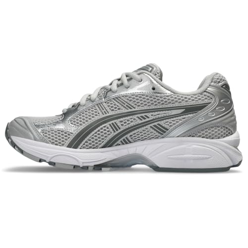 ASICS Women's Gel-Kayano 14 Sportstyle Shoe, 5.5, Cloud Grey/Clay Grey