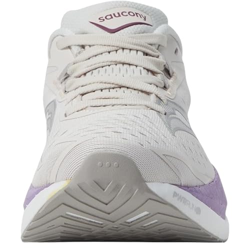 Saucony Women's Endorphin Speed 4 Sneaker, Moon/Plum, 6.5
