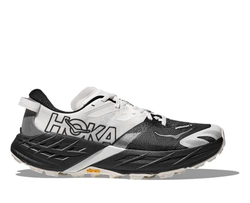 Hoka Women's Speedgoat 7 Black/White 6.5 Medium
