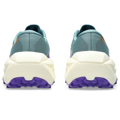 ASICS Women's Trabuco MAX 5 Running Shoes, 7.5, Foggy Teal/Radiant Amethyst