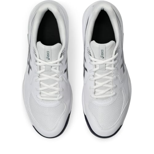 ASICS Men's Gel-Dedicate 9 Tennis Shoes, 10.5, White/Midnight