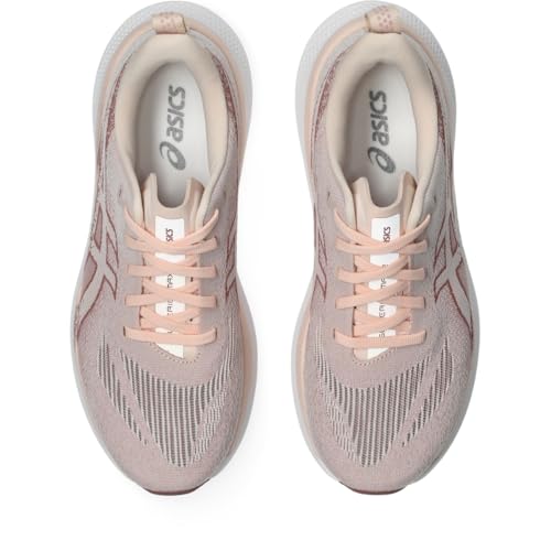 ASICS Women's GLIDERIDE MAX 2 Running Shoes, 9.5, Pearl Pink/Dusty RED
