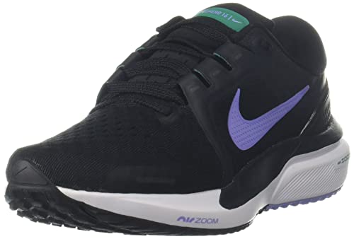 Nike Women's Air Zoom Vomero 16 Running Shoe, Black/Light Thistle-Off Noir, 7 M US