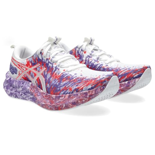 ASICS Women's Noosa TRI 16 Running Shoe, 9.5, White/EDO Purple
