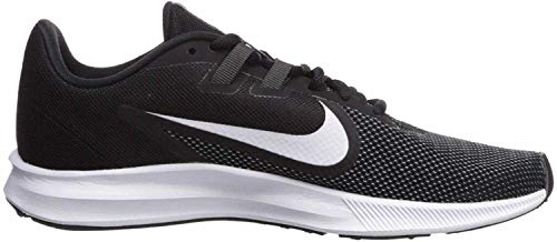 Nike Downshifter 9 Women's Running Shoes, Lightweight Mesh Women's Sneakers, Black/White - Anthracite - Cool Grey, 6