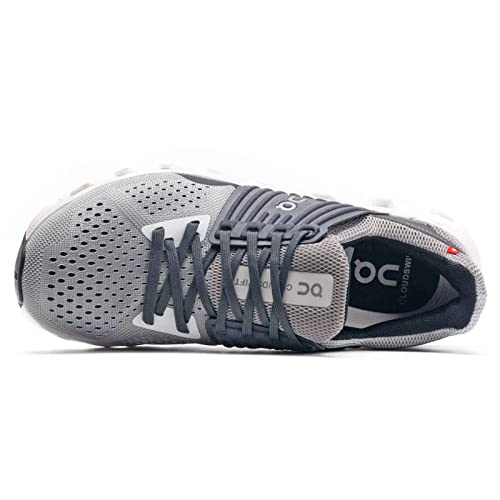 ON Mens Cloudswift Textile Synthetic Alloy Eclipse Trainers 7.5 US