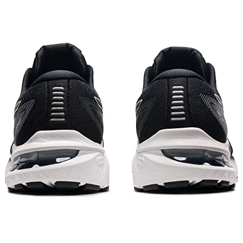 ASICS Men's GT-2000 10 Running Shoes, 7, Black/White