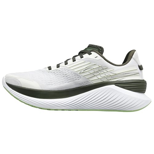 Saucony Men's Endorphin Shift 3 Sneaker, White/Umbra, 11.5
