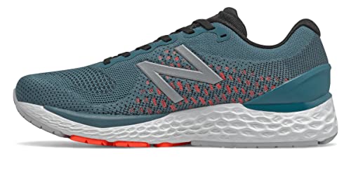 New Balance Men's 880v10 Running Shoe - Color: Jet Stream (Narrow Width) - Size: 9 Green/Red