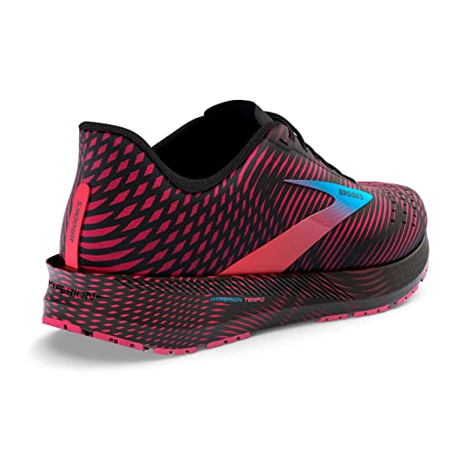 Brooks Men's Hyperion Tempo Road Running Shoe - Coral/Cosmo/Phantom - 8 Medium