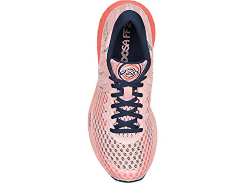 ASICS Noosa FF 2 Women's Running Shoe, Seashell Pink/Dark Blue/Begonia Pink, 8 M US