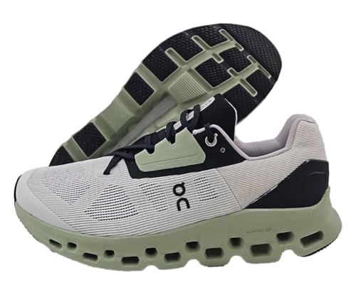 On Cloudstratus Mens Shoes Size 8.5, Color: White/Black-White