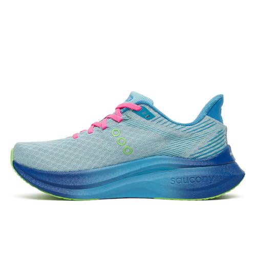 Saucony Women's Running Endorphin Speed 5 Sneaker Air/Lime, 9