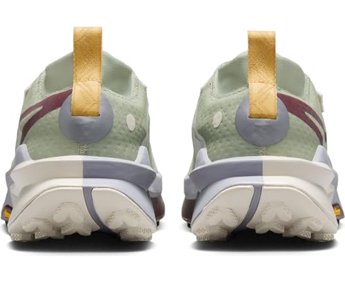 Nike Zegama 2 Men's Trail Running Shoes (FD5190-300, Jade Horizon/Phantom/Cement Grey/Burgundy Crush) Size 9 - alternate view 3