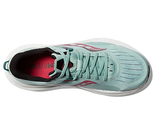 Saucony Women's Tempus Sneaker, Mineral/Rose, 6.5