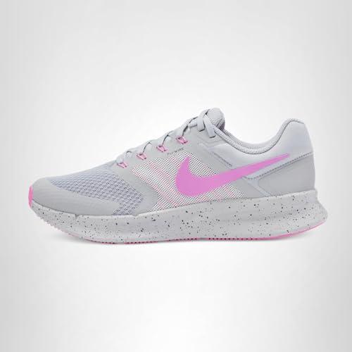 Nike Women's Run Swift 3 Road Running Shoes, Vast Grey/Playful Pink-Light Smoke Grey, 8