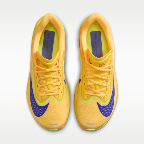 Nike Zoom Fly 6 Men's Road Racing Shoes (Citron Pulse/Volt Ice/Hyper Violet/Indigo Burst) Size 10