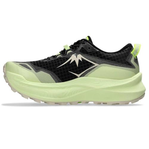 ASICS Women's Trabuco Max 3 Sneaker, Black Oatmeal, 6 US
