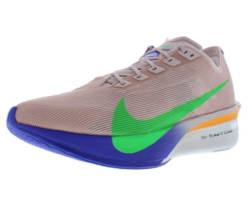 Nike Zoomx Vaporfly Next% 4 EK Unisex Shoes Size 10.5, Color: Silt Red/Green Shock/Fire Pink-Multi-Colored