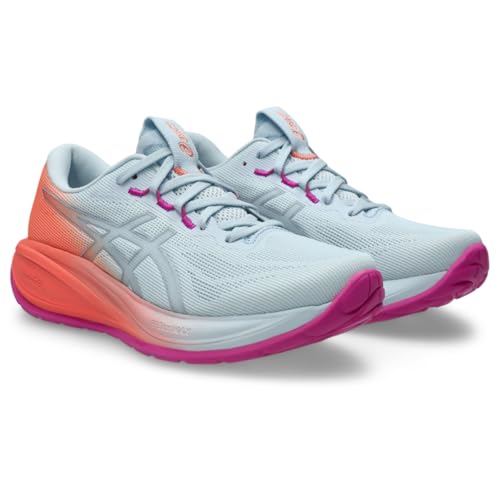 ASICS Women's Gel-Cumulus 28 Running Shoes, 7.5, Sky/Sun Coral