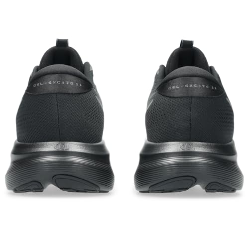 ASICS Men's Gel-Excite 11 Running Shoes, 10.5, Black/Carrier Grey