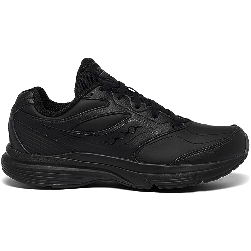 Saucony Women's Integrity WLK 3 Walking Shoes, Black, 10.5
