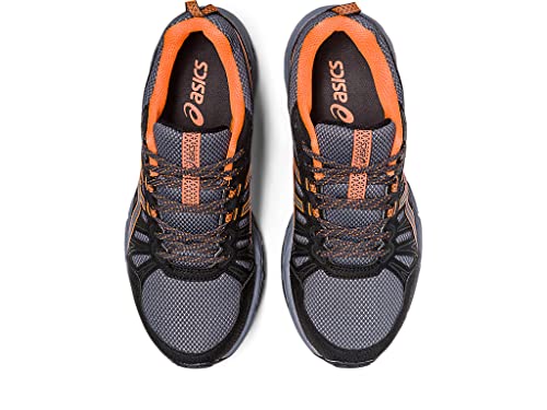 ASICS Men's Gel-Venture 7 Running Shoes, 9XW, Graphite Grey/Shocking Orange