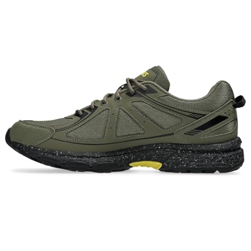 ASICS Unisex Gel-Venture 6 Trainers, Coat Green Black, 38 EU