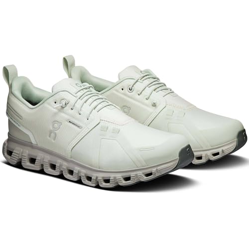 On Womens Cloud 6 Waterproof Iceberg/Tin 7 Medium