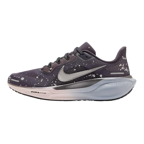 Nike Women's Pegasus 41 SE Sneaker, Cave Purple/Metallic Dark Grey/Black/Particle Rose/Ashen Slate, 8.5