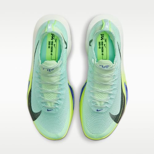 Nike AlphaFly 3 Men's Road Racing Shoes (Bailey Green/Bolt Tint/Bolt Ice/Black Spruce) Size 10