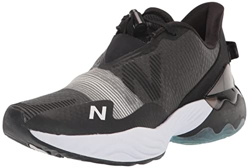 New Balance Women's FuelCell Rebel TR V1 Running Shoe, Black/White, 8.5 Medium US