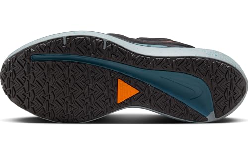 Nike Air Winflo Shield Lowman, Black Safety Orange Geode Teal, 9 US
