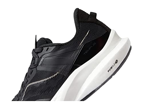 Saucony Women's Tempus Sneaker, Black/Fog, 7.5