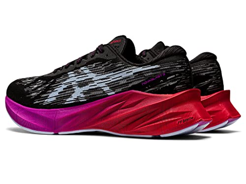 ASICS Women's NOVABLAST 3 Running Shoes, 7, Black/Soft Sky