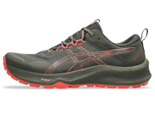 ASICS Men's Trabuco Terra 3 Trainers, Brown Stone Spicy Red, 7 US