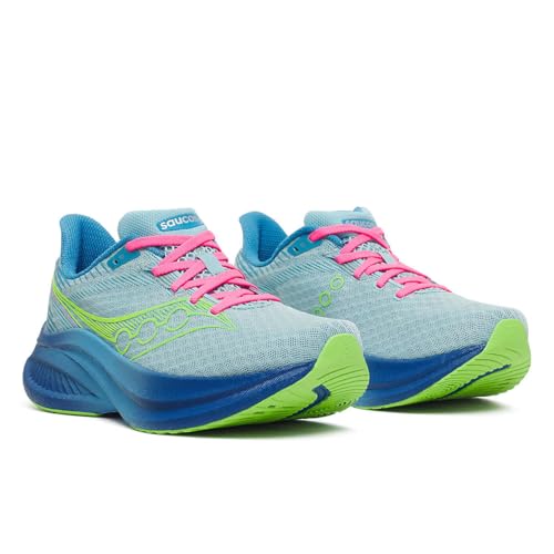 Saucony Women's Running Endorphin Speed 5 Sneaker Air/Lime, 9