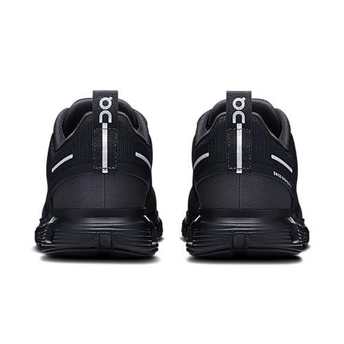On Women's Cloud 6 Sneakers, Black/Black, 6.5 Medium US